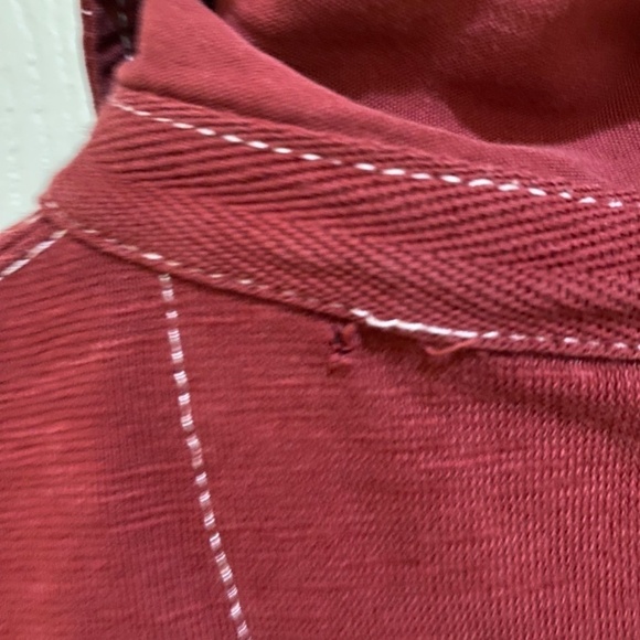 Buffalo David Bitton-Brick Red-Polo‎ Shirt-Size Large - Picture 7 of 9